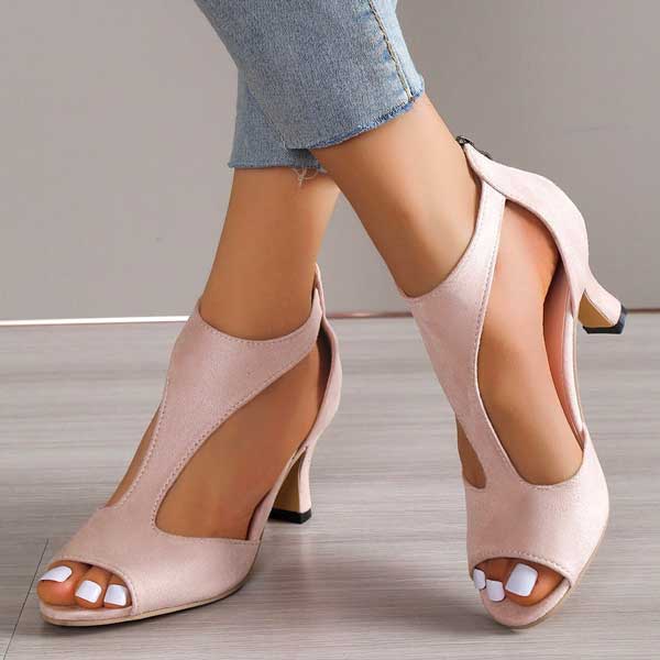 Zapatos de tacón ortopédicos elegantes de Vanda