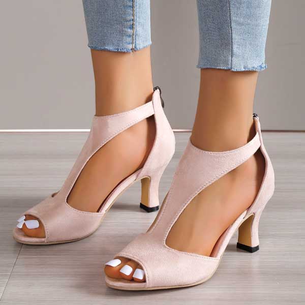 Zapatos de tacón ortopédicos elegantes de Vanda