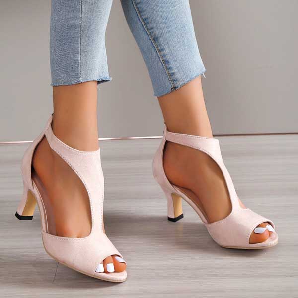Zapatos de tacón ortopédicos elegantes de Vanda