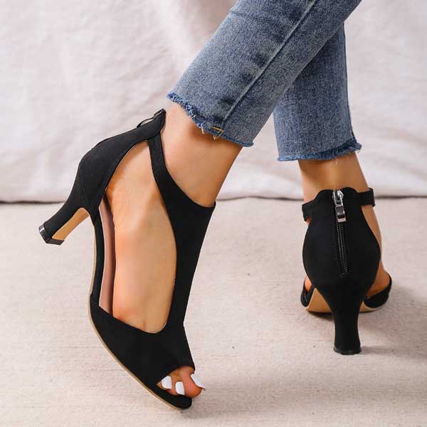 Zapatos de tacón ortopédicos elegantes de Vanda