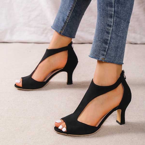 Zapatos de tacón ortopédicos elegantes de Vanda